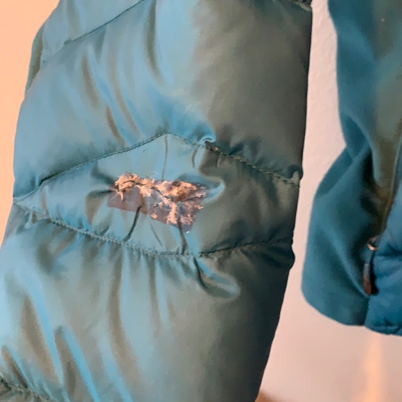 The North Face blue Lucia hybrid down jacket! - Picture 10 of 11